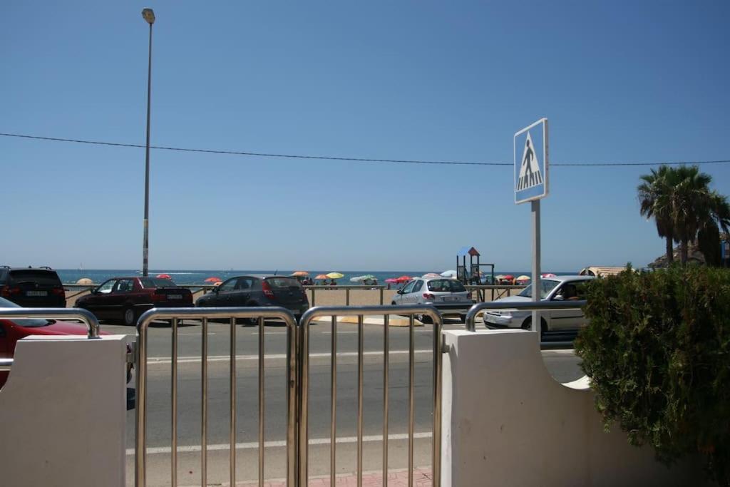 הוילה El Puerto de Mazarrón Precioso Duplex Con Piscina, En 1ª Linea De Playa מראה חיצוני תמונה